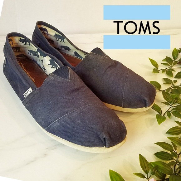 Toms Other - Navy blue mens toms size 11.5